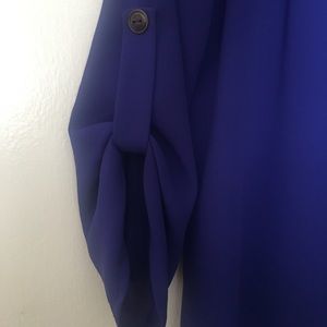 Lush Tops - Cobalt Blue Lush by Nordstrom 3/4 Sleeve Blouse Lush Tops - Cobalt Blue Lush by Nordstrom 3/4 Sleeve Blouse